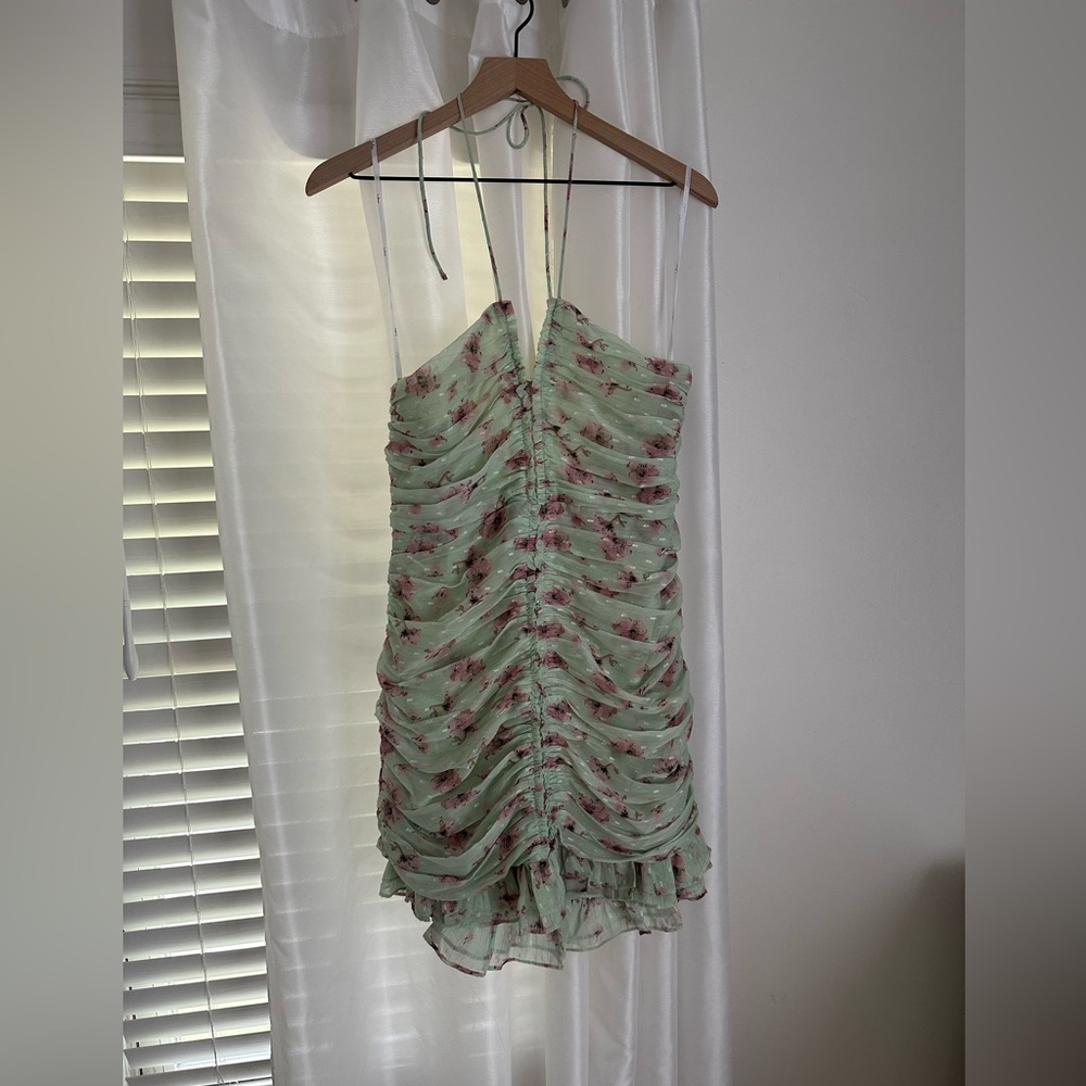 Lulus Summer Dress Halter Style